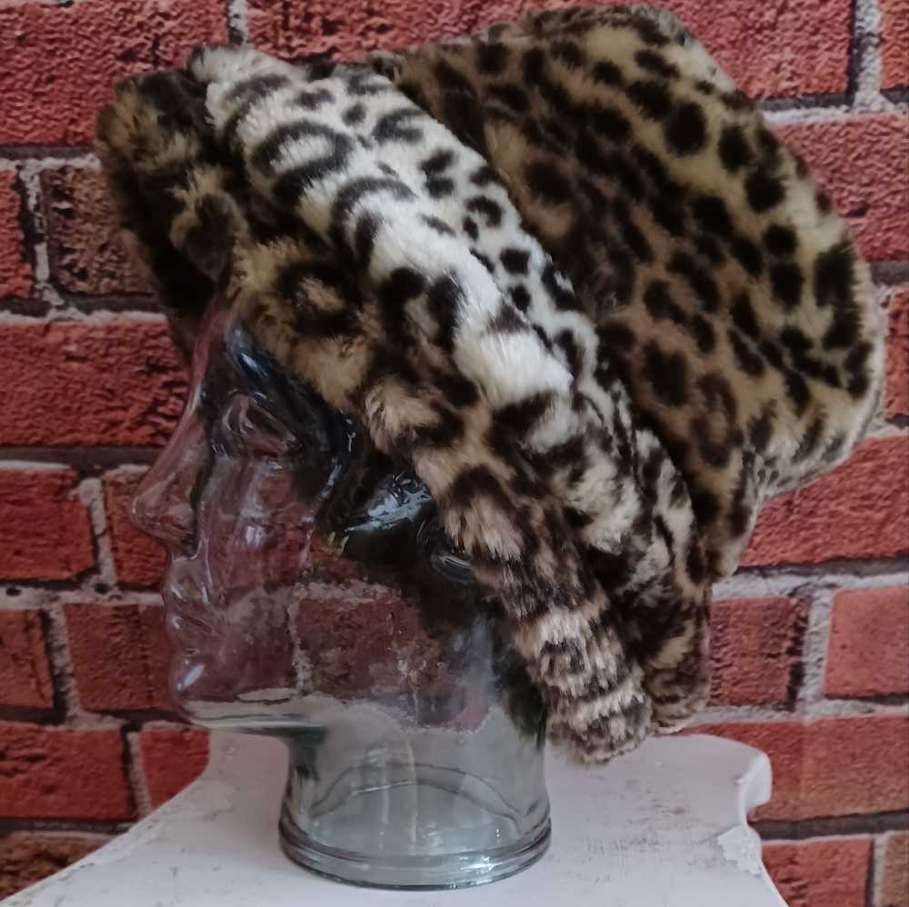Leopard Print Hat - image 2